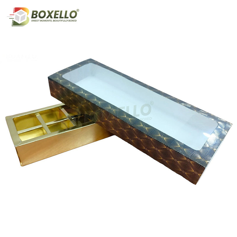 Chocolate Box 12 Pcs (11"x4"x1.5")