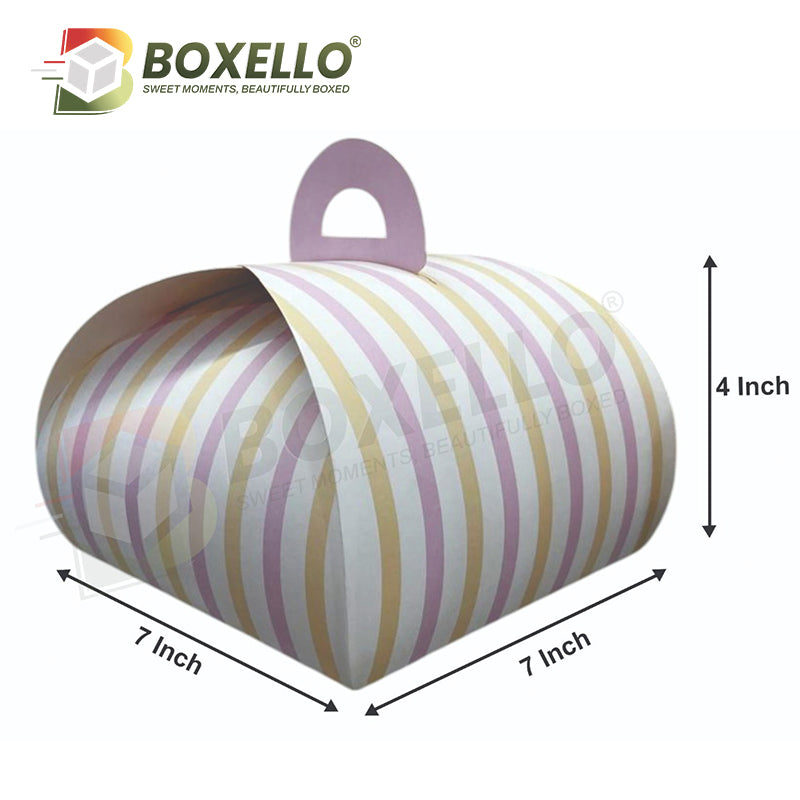 Wrap style Boxes (7"x7"x4")