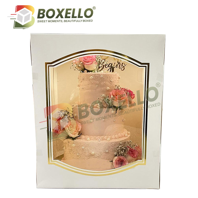 Tall Cake Box ( 16" x 16" x 20" )