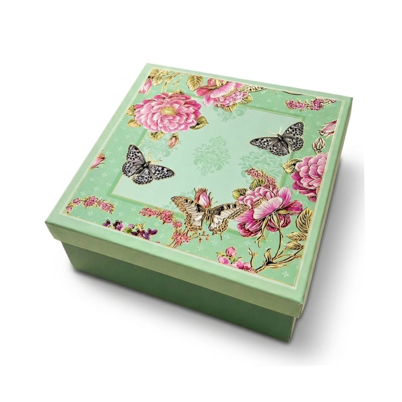 Foldable Top Bottom Rigid Box (10" x 10" x 3.5")