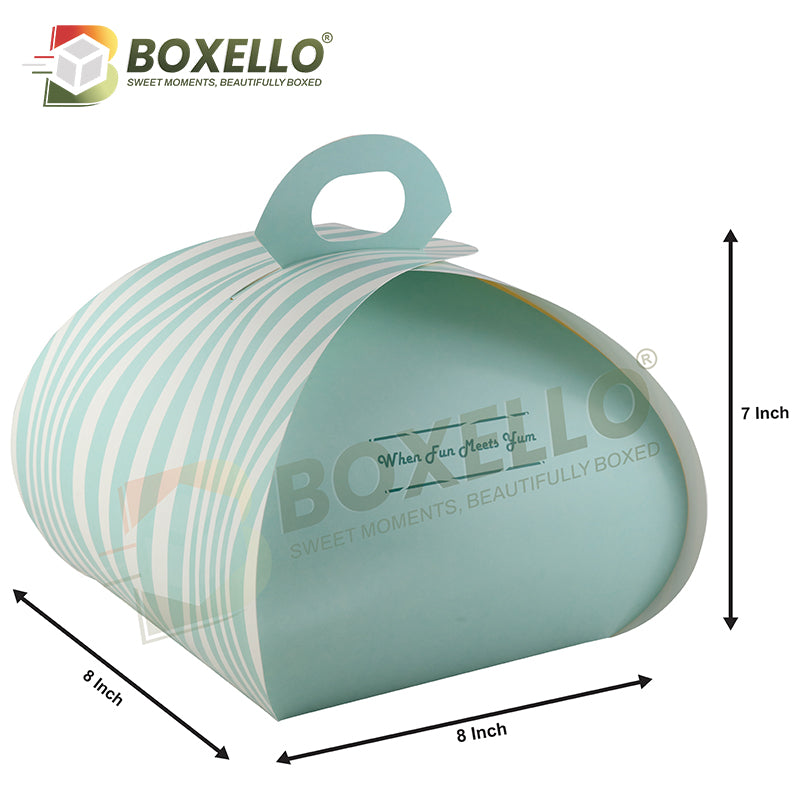 Wrap style Boxes (8"x8"x7")