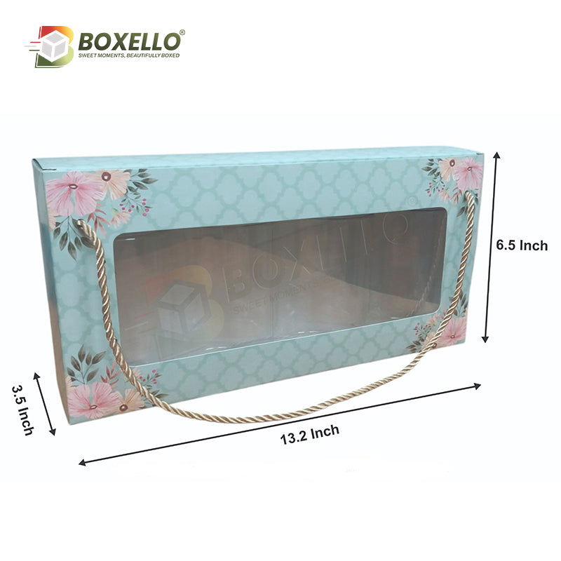 4 Cookie Jar Box ( 13.2"x6.5"x3.4")