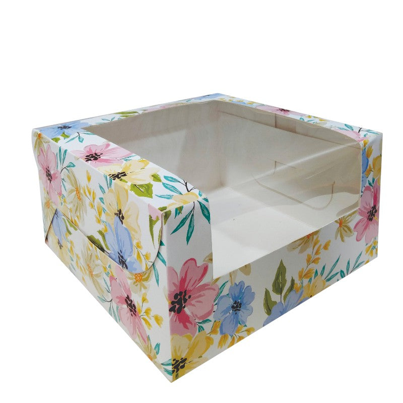 Dry Cake/4 Pcs Cup Cake Box (7x7x3.75 Inches)