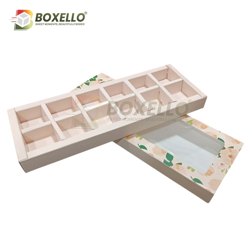 Chocolates Box 12 pcs (11"x4"x1")