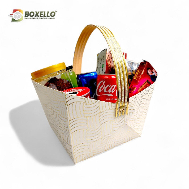 Premium Hamper Basket (12"x7"x6")