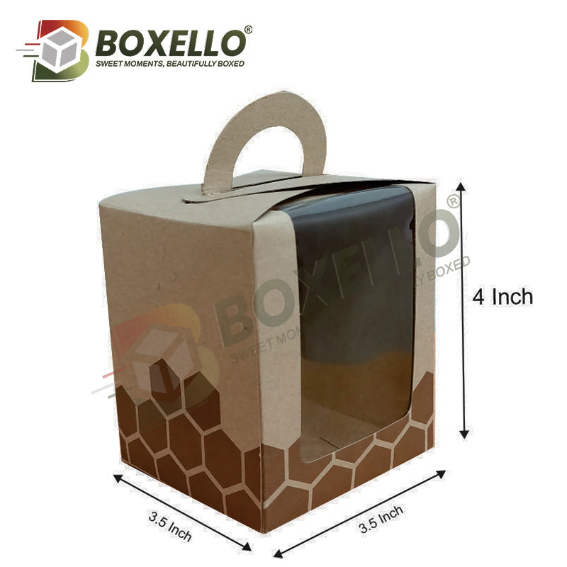 Cupcake Box (3.65"x3.5"x4")