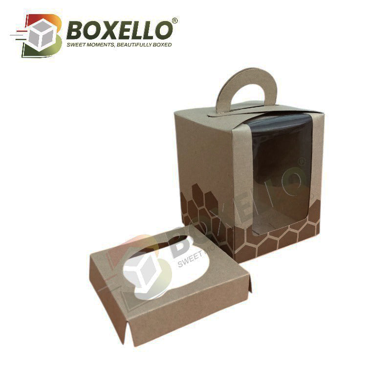 Cupcake Box (3.65"x3.5"x4")