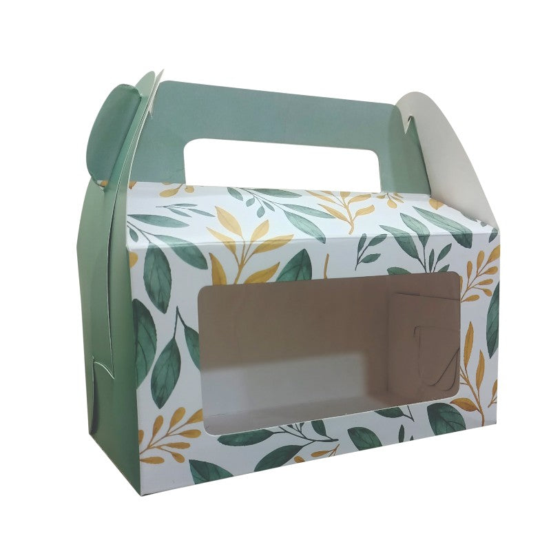 2 Cup Cake Box ( 7" x 3.5" X 4")