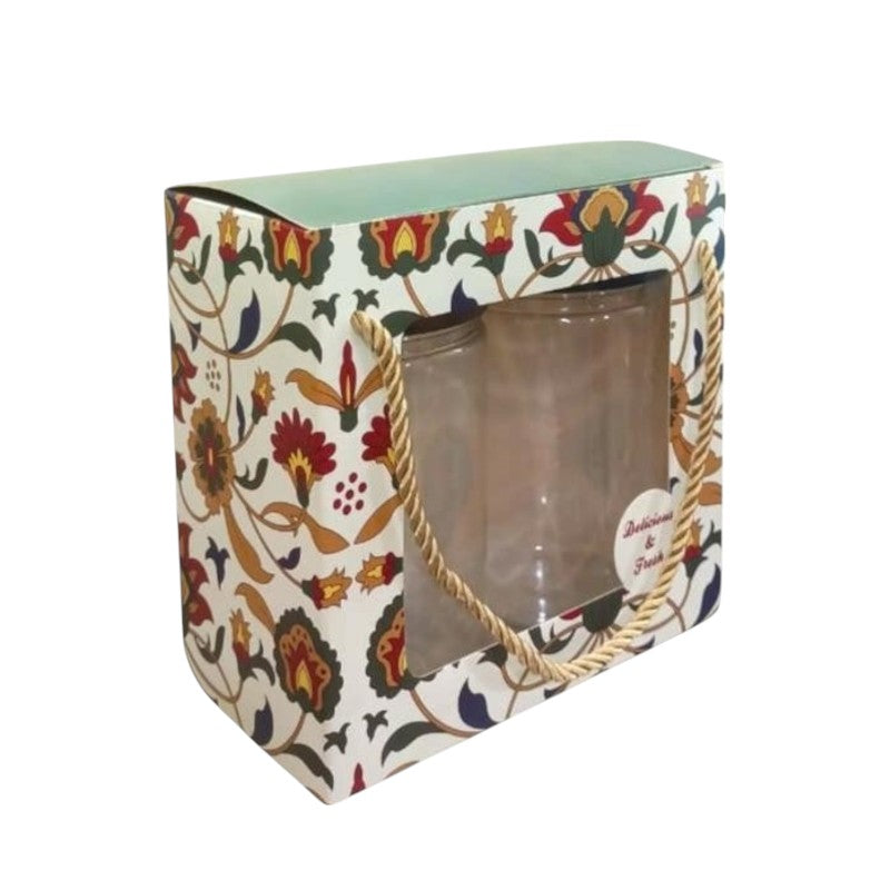 2 Jar Cookies Boxes ( 6.6" x 3.4" x 6.5 ")neaar by