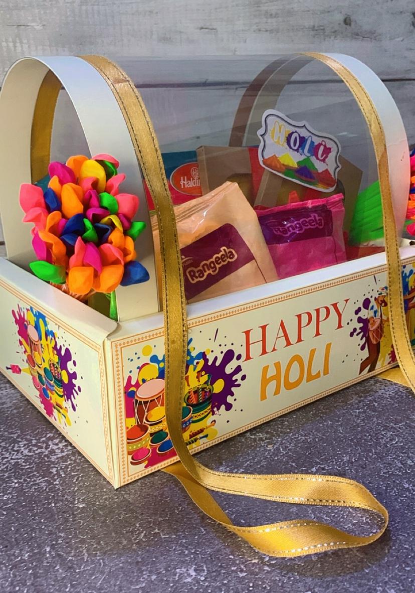 Dome Shape Hamper Box with Gold Foiling (10"x7"x8.5")