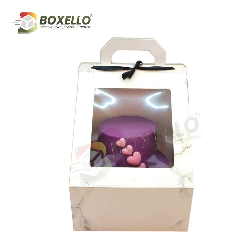Pyramid Cake Box ( 10"x10"x12")