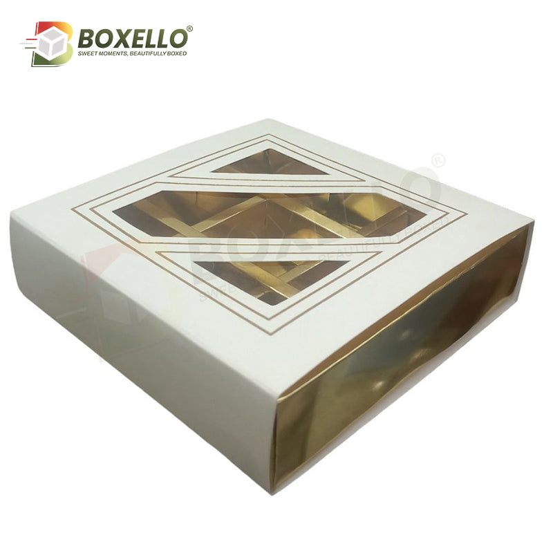 Chocolate Box 9 Pcs (5.5"x5.5"x1.5")