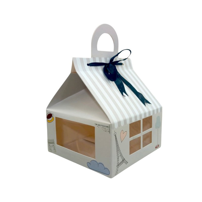 Hut Shape Box (7" x 7" x 3.7"}
