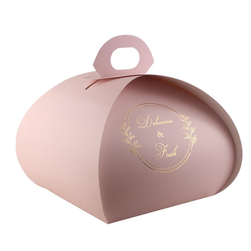 Wrap style Gold leafing Boxes (8x8x7 inches)