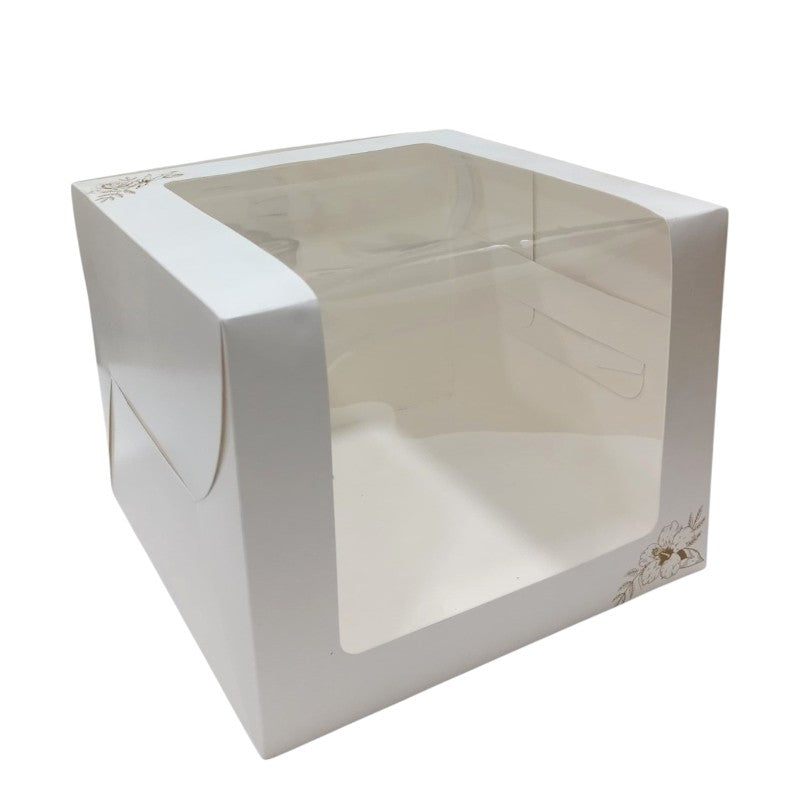 Tall Cake Window Box (10"x10"x8")