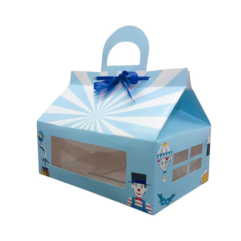 Hut shape Hamper boxes / 6 cupcake Boxes (10"x6.7"X3.8")