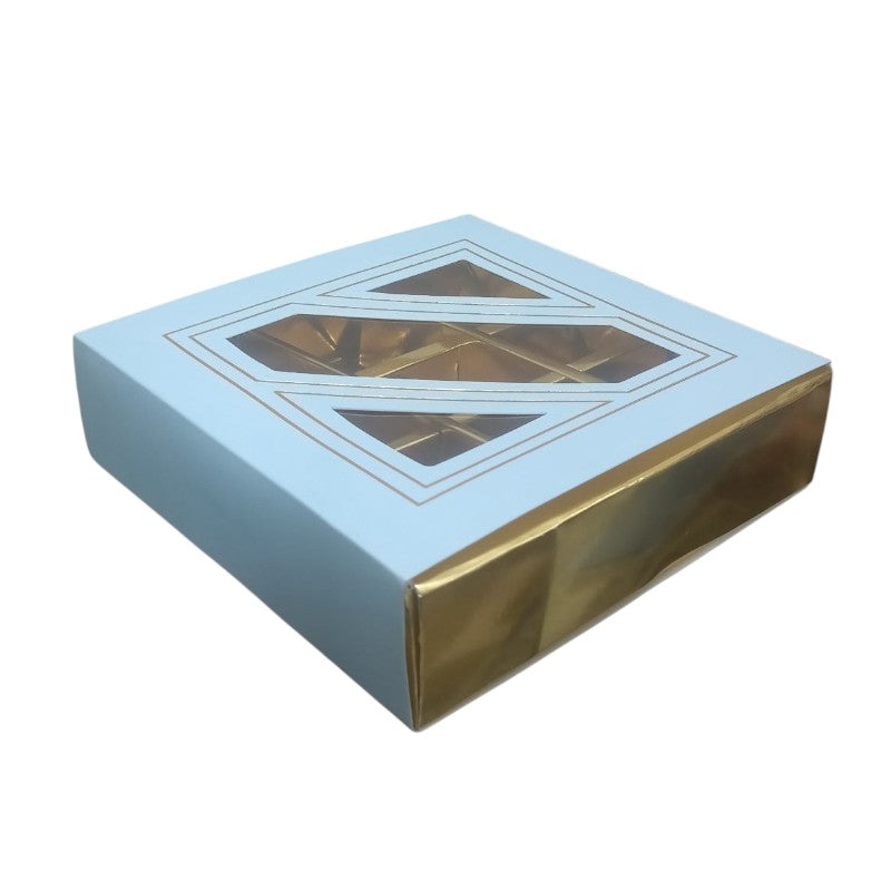 Chocolate Box 9 Pcs ( 5.5"x5.5"x1.5")