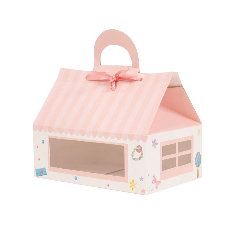 Hut Shape Hamper Boxes / cupcake Boxes (10x6.7X3.8 inches)