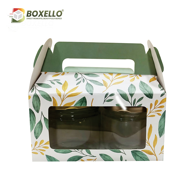 2 Cup Cake Box ( 7" x 3.5" X 4")