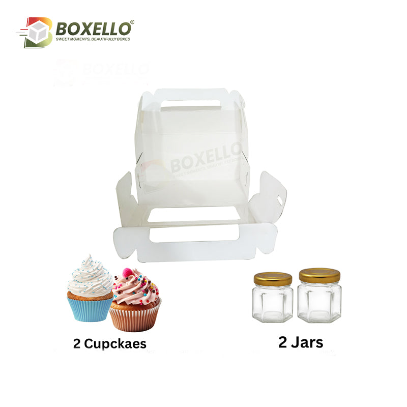 2 Cup CakeBox ( 7" x 3.5" X 4")