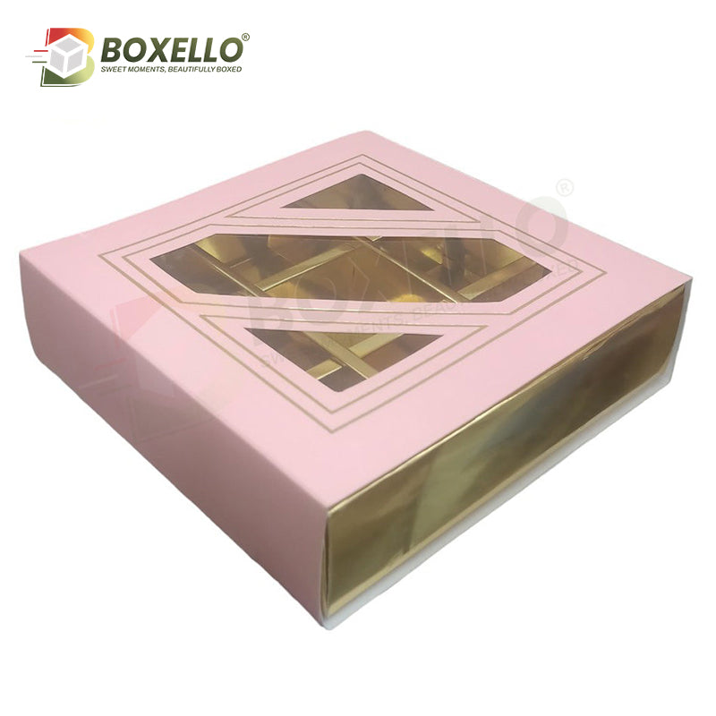 Chocolate Box 9 Pcs (5.5"x5.5"x1.5")