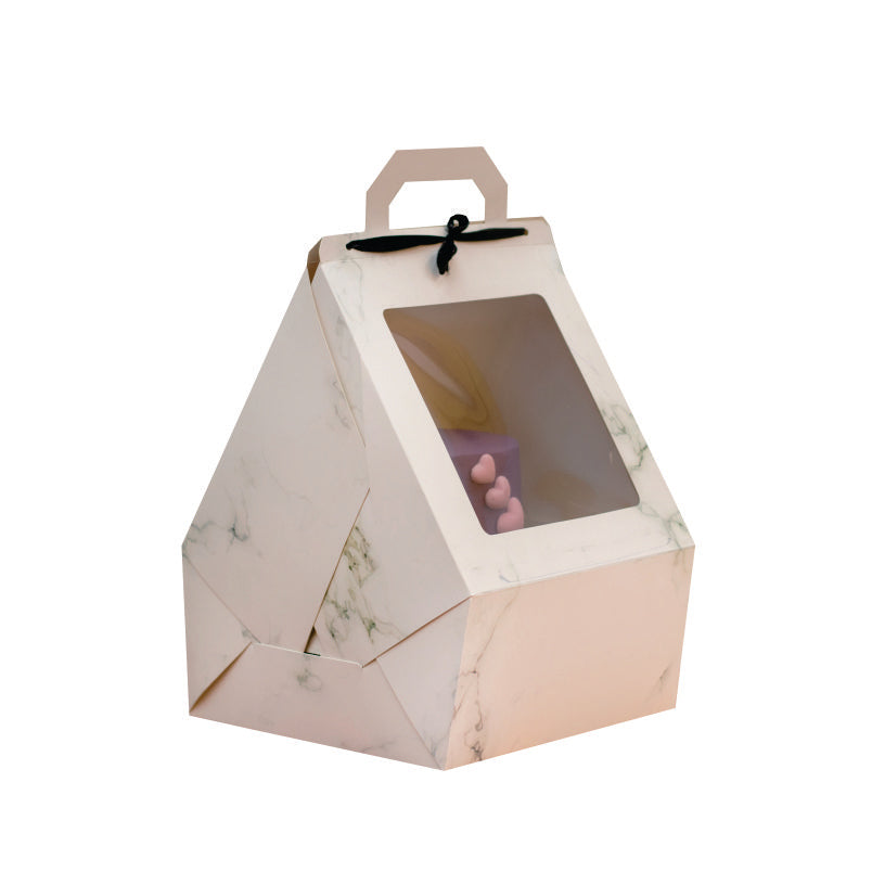 Pyramid Cake Box ( 10"x10"x12")