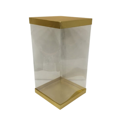 Transparent Boxes Square ( 10x10x20 inches )