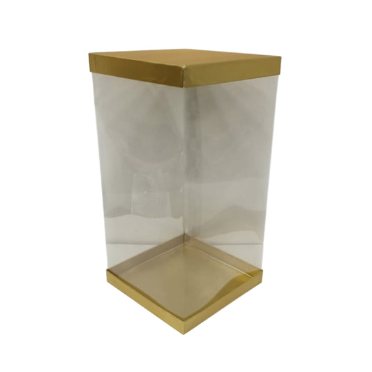 Transparent Boxes Square ( 10x10x20 inches )