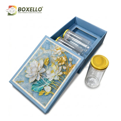 Foldable  Top Bottom Rigid Box (10" x 8" x 3.5")