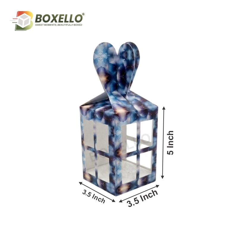 Cross Cut shape : 3.5" x 3.5" x 5"