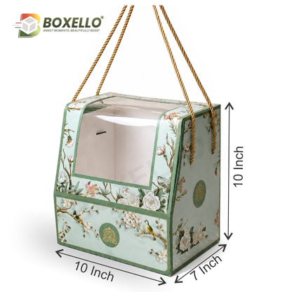 Crystal Gift Hamper Box : 10"x.7"x10"