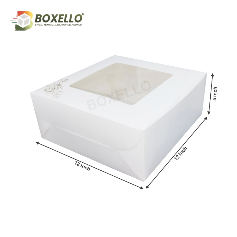 Cake Box (12x12x5 inches)