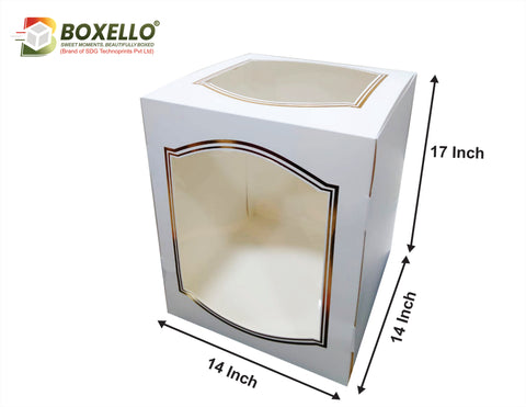 Tall Cake Box (14x14x17 inches) 1410