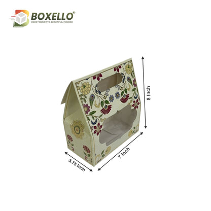 2 Salsa Jar Hamper Boxes (7"x 3.75"x8")