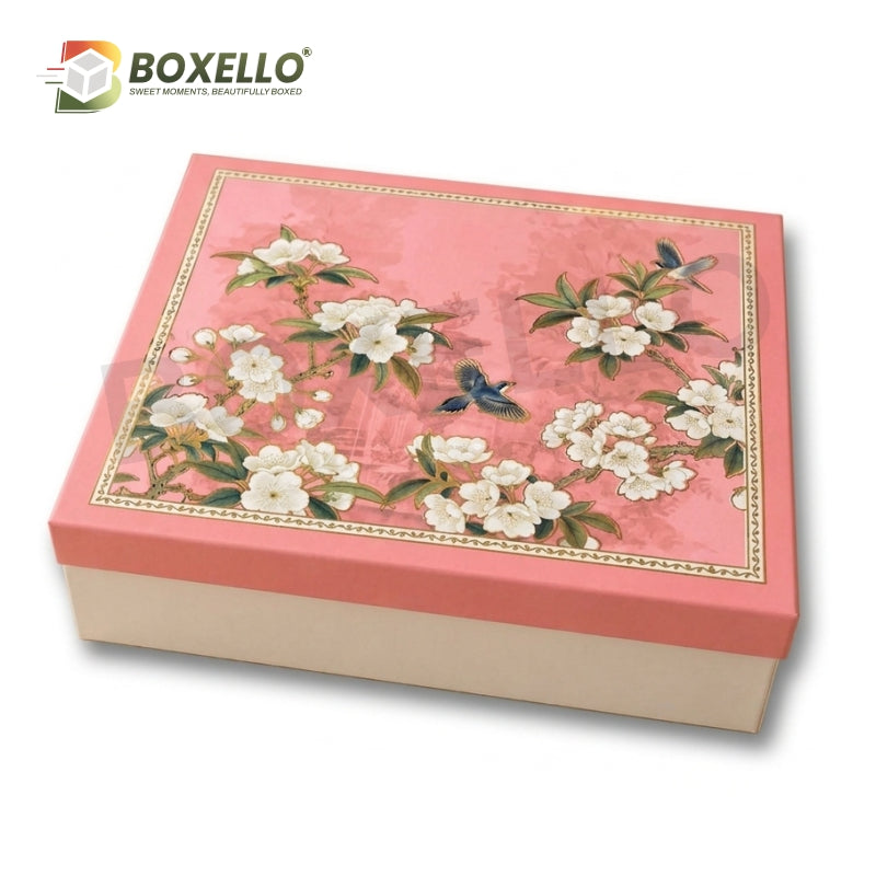 Foldable Top Bottom Rigid Box (12" x 10" x 3.5")
