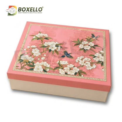 Foldable Top Bottom Rigid Box (12" x 10" x 3.5")
