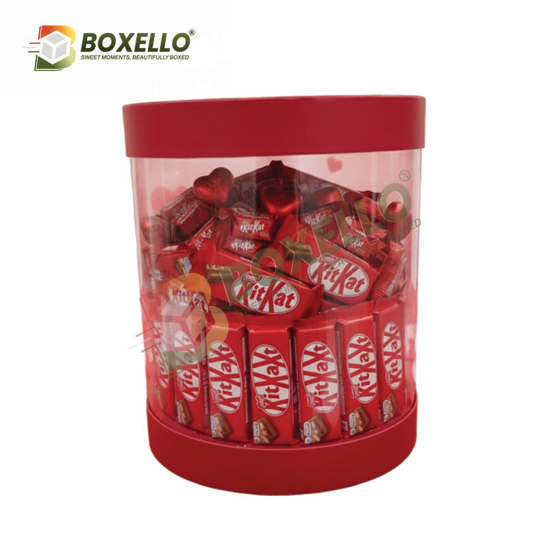 Transparent Hamper Box 9.75 x 9.75 X 10 inches