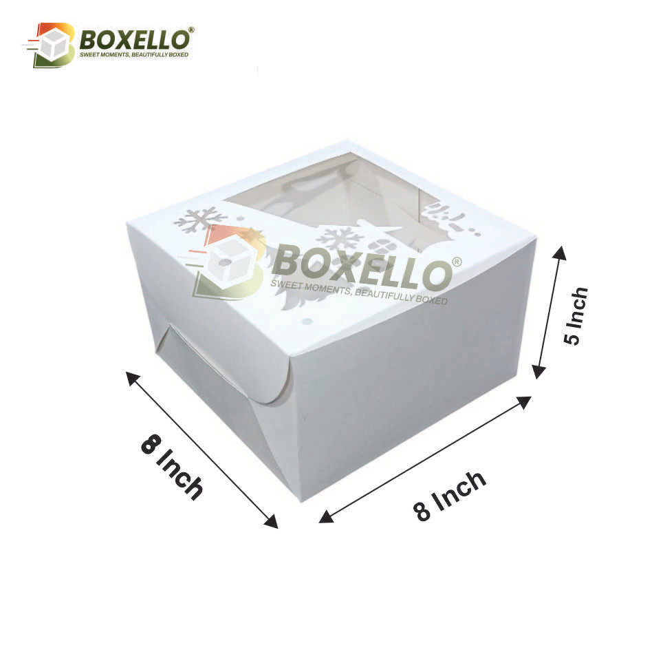 Half Kg Cake Box ( 8x8x5 Inch )