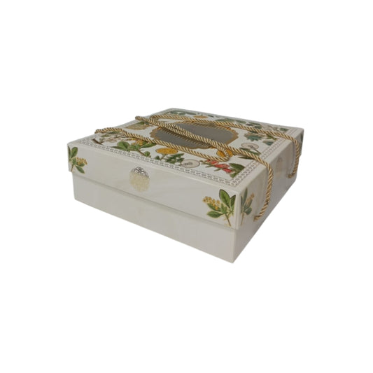 Gift Hamper Box With Gold Foiling : 10 x 10" x 3.5 "
