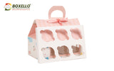 Hut Shape Hamper Boxes / cupcake Boxes (10x6.7X3.8 inches)  950