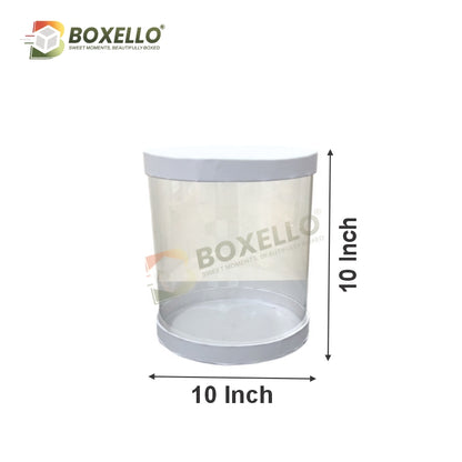 Transparent Boxes (10 x10X 10 inches)