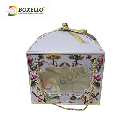 Carry Case Hamper Box With Gold Foiling : 7" X 10" X 8"