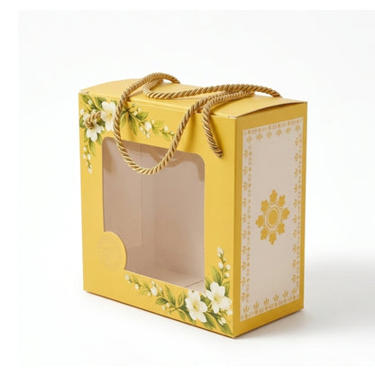 2 Pcs Cookie Box ( 6.6" x 3.4" x 6.5 ")