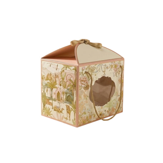 Carry Case Hamper Box With Gold Foiling : 7" X 10" X 8"