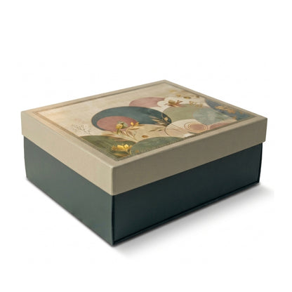 Foldable  Top Bottom Rigid Box (10" x 8" x 3.5")