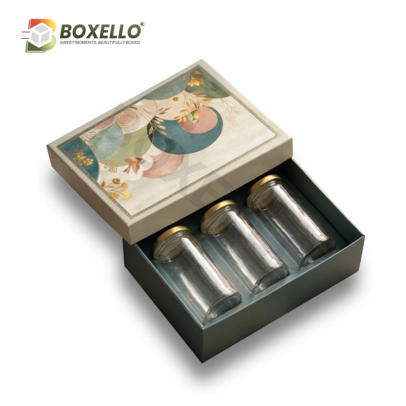 Foldable  Top Bottom Rigid Box (10" x 8" x 3.5")