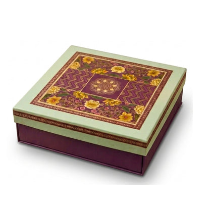 Foldable  Top Bottom Rigid Box (10" x 10" x 3.5")