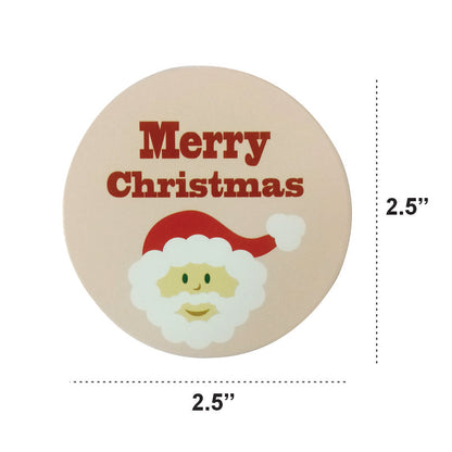 Christmas tag ( Diameter : 2.5" )