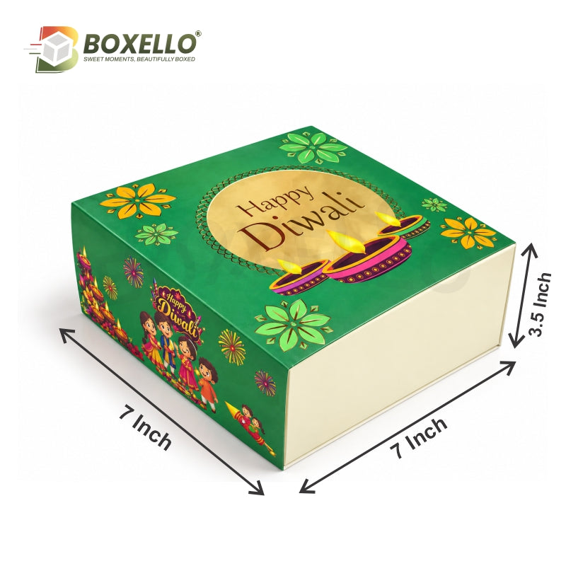 Diwali  Hamper Box ( 7"x7"x3.5")
