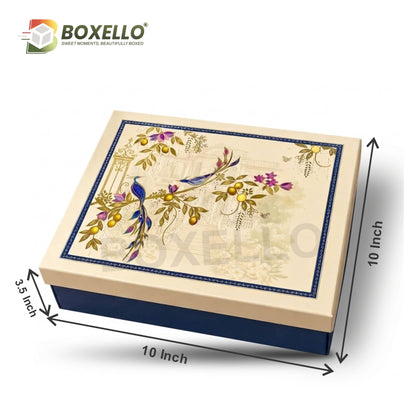 Foldable Top Bottom Rigid Box (12" x 10" x 3.5")